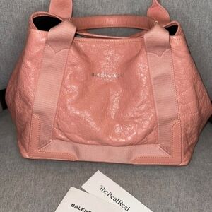 Balenciaga Blush Pink Tote Bag